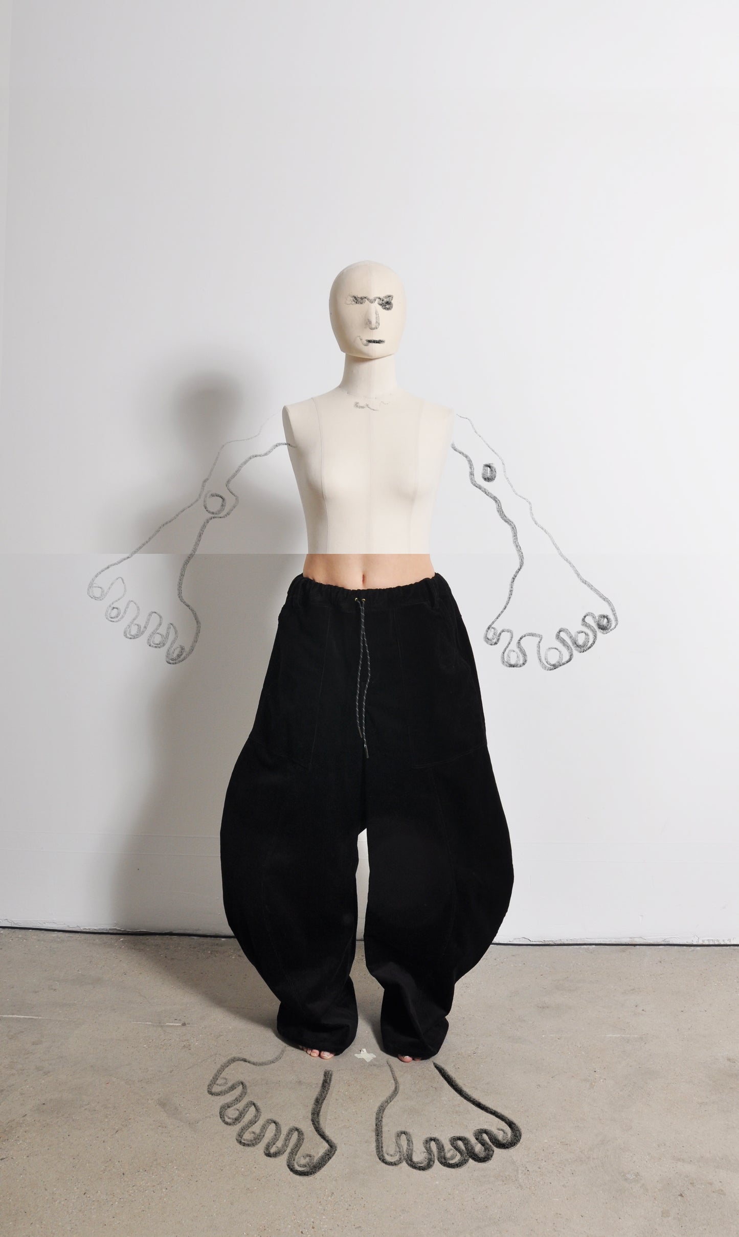 NIGHTBARREL CØRD PANTS