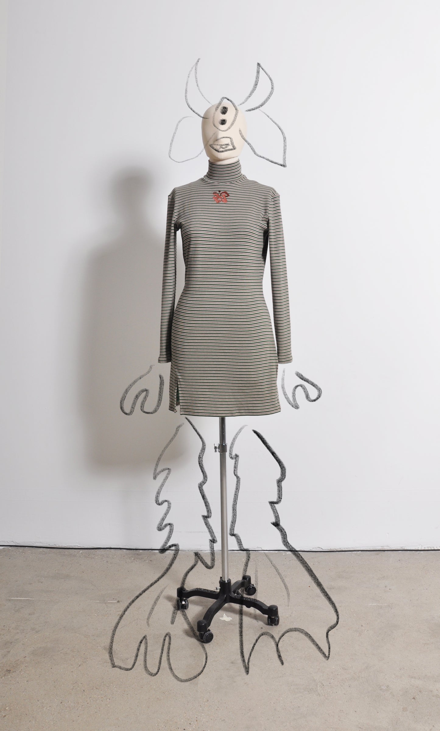 MØSSWHISPER RIB DRESS