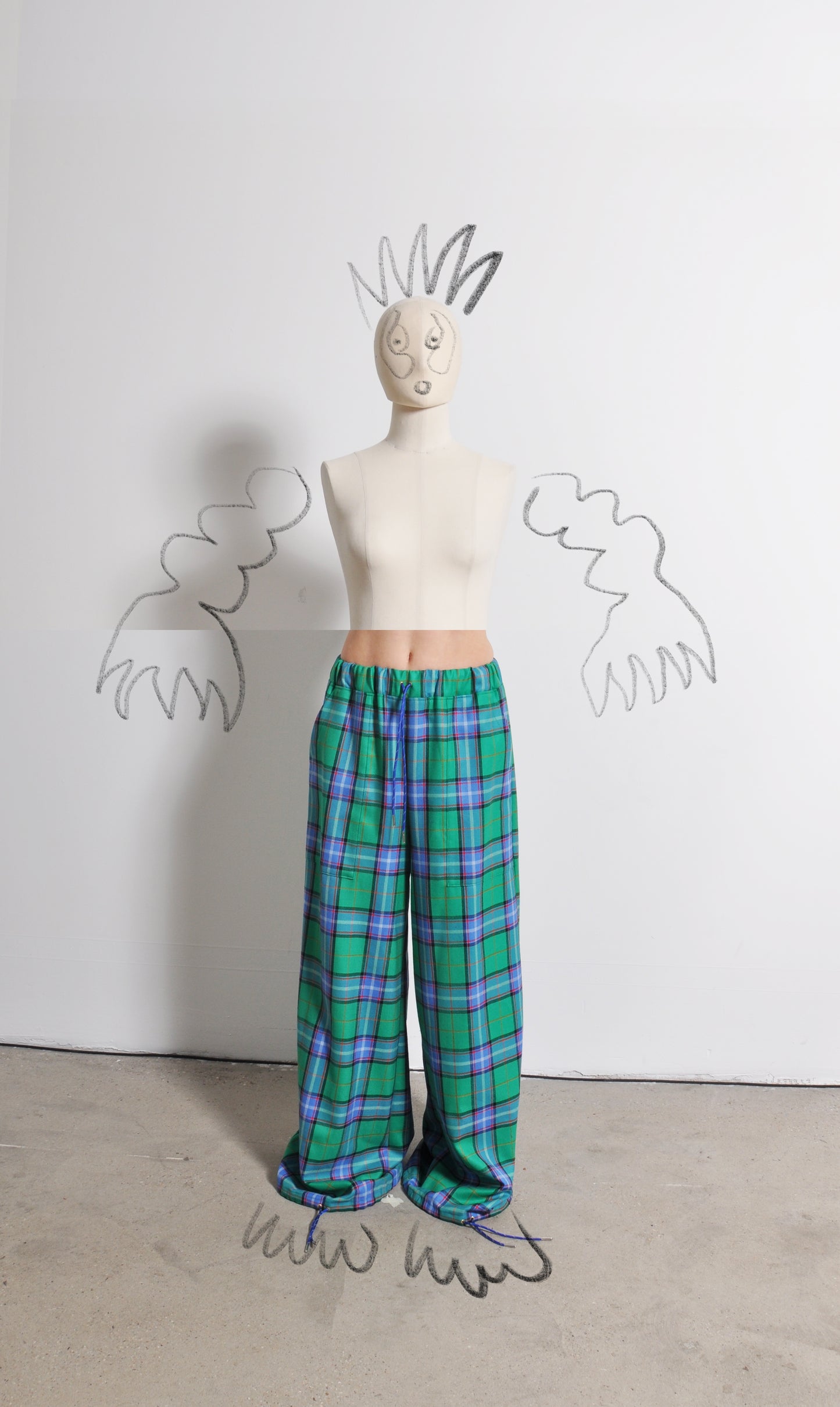 PLAID PARADE PANTS
