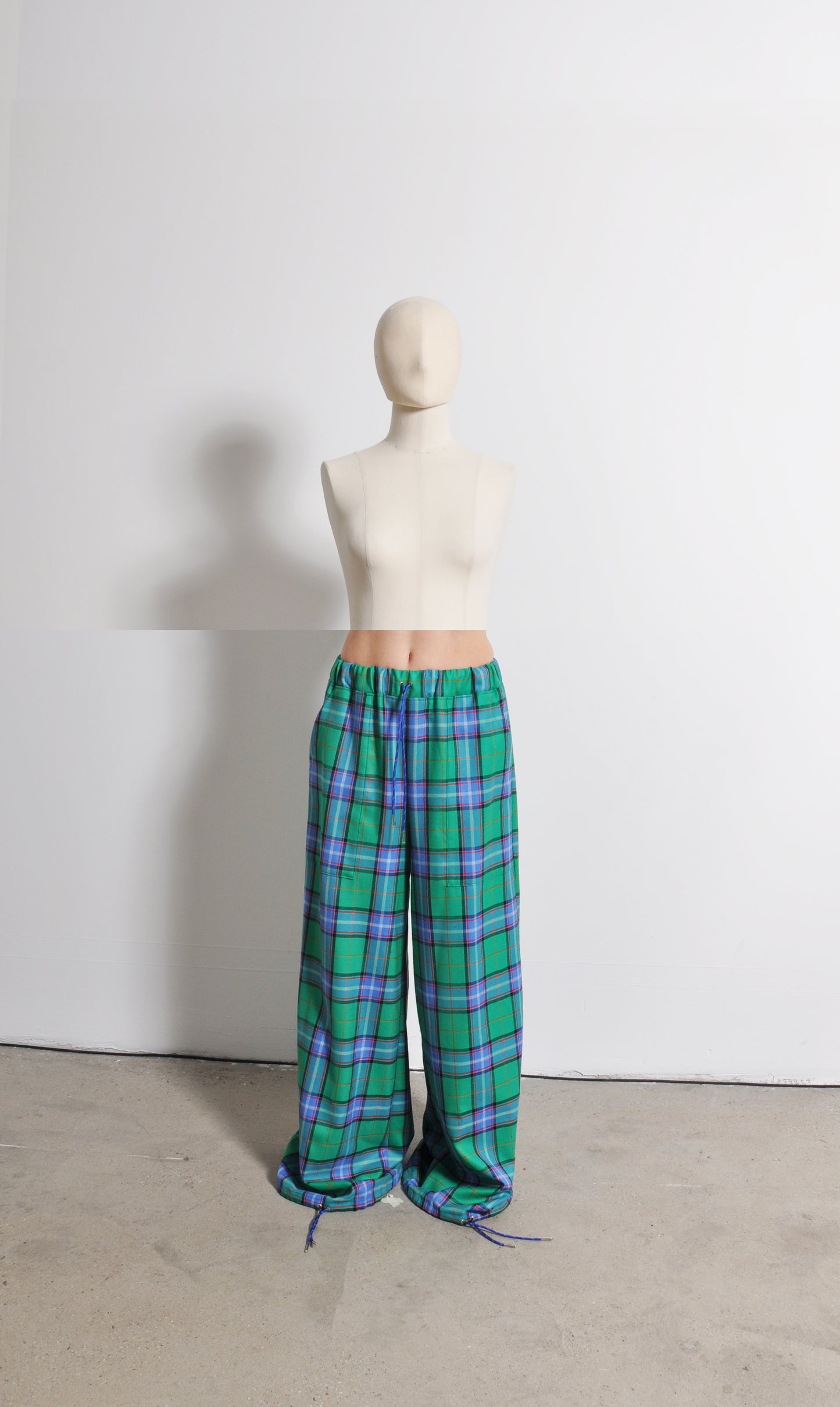PLAID PARADE PANTS