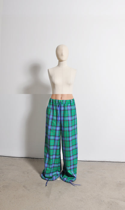 PLAID PARADE PANTS