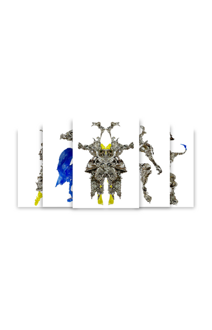MØLYBDØMANCY PØSTCARD SET I
