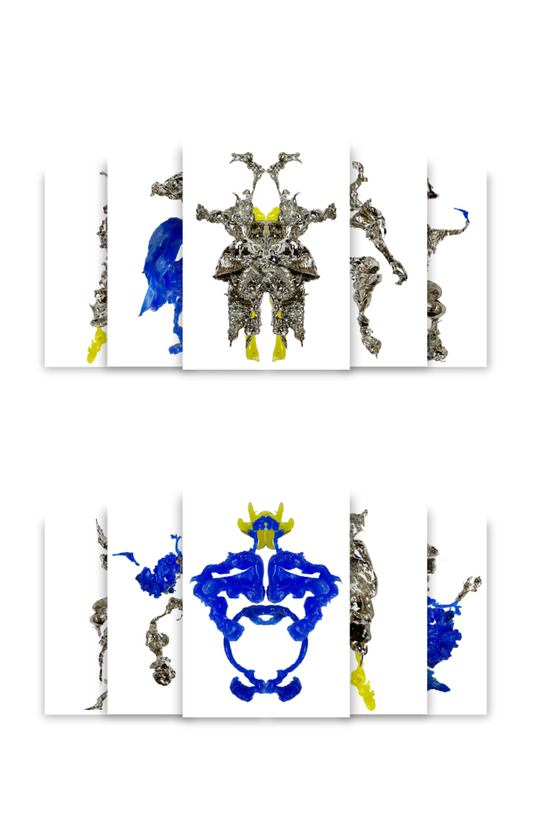 MØLYBDØMANCY PØSTCARD SET 3