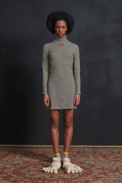 MØSSWHISPER RIB DRESS